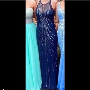 Sequin prom dress